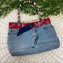 Boston Redsox Denim Y2K Mini Bag Vintage Early 2000s Photo 1