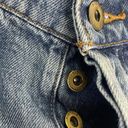 Pistola  Women's Size 24 High Rise Button Fly Light Wash Distressed Jeans Photo 3