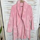 Juicy Couture  Sleepwear Women's L XL Housecoat Robe Pink Belt Crowns Barbie Y2K Photo 2