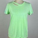 n:philanthropy  Neon Green Distressed Tee Photo 0