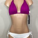 La Blanca New.  orchid and white bikini. Size 6/10.  Retails $135 Photo 0