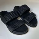 Sorel  Women's Roaming Two Strap Slide Sandal - Black Size 6.5 Sandals Double Photo 4