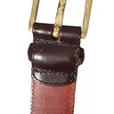 Coach Men's  Leather Belt - Brass Buckle - Size 38 - Premium Designer Accessory Photo 4