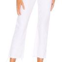 GRLFRND 🌴 Tatum Cropped Flare White Jeans Size 28 Photo 0