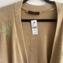 Lane Bryant NWT  22/24 Plus Size Camel Star Cardigan Photo 2