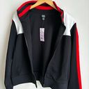 Wild Fable Women’s Track Full zip Jacket Colorblock XL Photo 7