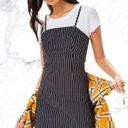 Kendall + Kylie  Pinstripe Mini Dress Photo 0