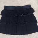 Iz Byer black ruffle skirt Photo 0