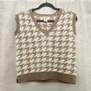 Jessica Simpson Houndstooth Sweater Vest Photo 0