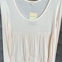 Lily White Cream Peasant Top Photo 0