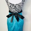 City Triangles City Triangle Formal Sleeveless Zebra Print Bodice Dress Size 3 Beautiful Combo Photo 4