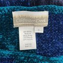 Coldwater Creek  Color-Blocked Chenille Scoop Neck Sweater Tunic Photo 3