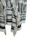 CAbi  Cardigan Womens Style 3701 Small Shetland Fringe Waterfall Tunic Sweater Photo 3