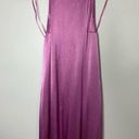 ZARA NWT Viral  Long Satin Dress, Pink Mauve Size Small Photo 0