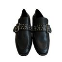 Vintage Havana  Maureen Studded Buckle Loafers Shoes Black, Sz 7.5 Photo 1