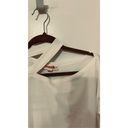 Mazik White Open Shoulder Long Sleeve Cotton Top SZ L Size L Photo 4