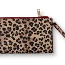 Chico's  Leopard Print Wristlet Wallet Two Piece Set Faux Leather Photo 3