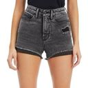 Good American  Good Curve High Waist Cut Off Shorts Photo 3