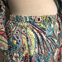 cupio 2pc- Blouse and Maxi Skirt Paisley with Flowers Print Photo 8