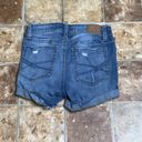 Aeropostale  Med Wash Ripped Distress Jean Shorts 2 Photo 3