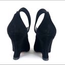 Christian Dior DIOR DIOROUND WEDGE SUEDE ANKLE STRAP PUMPS Photo 6