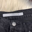 Tinseltown  Hi rise The Mom Jean graffiti raw hem sz 11 Photo 1