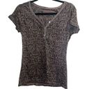 prAna ✨ Breathe Paisley Floral Button Down Brown Sz Large Tee✨ Photo 1