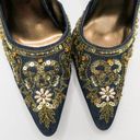 Anne Michelle Vintage Y2K  Sequin Beaded Heels Photo 2