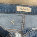 Madewell Classic Straight Jeans: Daisy Embroidered Edition Size 28 Photo 5