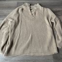 Amazon tan quarter zip sweater Photo 0