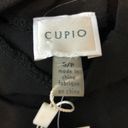 cupio NWT  Black Asymmetrical Mock Turtleneck Small Photo 4