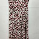 Divided  Floral Center Slit Maxi Vacation Dress Size 4 Photo 3