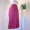 Leslie Fay Vintage ‘90s  Red Midi Pencil Skirt Photo 3