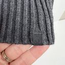 Lululemon  Still Lotus Wrap Sweater Reversible Heathered Black Gray Titanium Sz L Photo 10