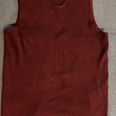 Tommy Hilfiger Red Ribbed Vest Photo 0