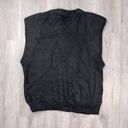 INC  Black Sleeveless Sequin Sweater Vest M Photo 5