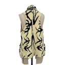 Rory Beca  Cream & Black Bird Print Sweater Knit Vest Size Small Photo 5