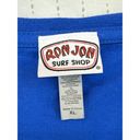 Ron Jon  Surf Shop Tampa FL Womens T Shirt SS Cobalt Blue Logo Spell Out Sz XL?? Photo 3