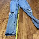 Rolla's  Miller Skinny Mid Rise Light Wash Ripped Knee Distressed Fitted Jeans Photo 9