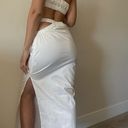 Et Clet White Top & Skirt Set  Photo 3