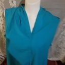 Nike  size small dry fit turquoise topbust 36 inches length 25 “short sleeve Photo 3