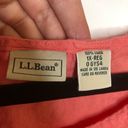 L.L.Bean  Pink Coral 100% Linen Boxy Lagenlook Sleeveless Top Size 1X Photo 2