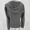 Betabrand  Front Wrap Cardigan Sweater Hooded Thumb Holes Size S/M Wool Photo 5