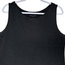 Universal Standard  Women's Black Ribbed Stretch Sleeveless Tank Top Size M 18-20 Photo 1