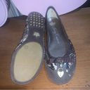 Juicy Couture Retro  Pam Gela Brown Snakeskin Flats Women’s 7M Photo 2