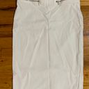 New York & Co. White Pencil Skirt Photo 0