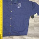 Amuse Society NWT  Blue Metal Snap Up Front Long Sleeve Quilted Jacket Size S/M Photo 10