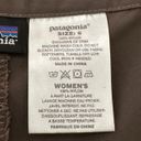 Patagonia Woman's Tech Fishing/Hiking Pull On Skort/Skirt Brown, Sz 6. Photo 5