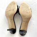 White House | Black Market WHBM | Black Heeled Mules Sz 7 Photo 11