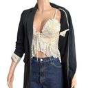 Anthropologie MAEVE x  Longline Blazer, Black, 0 (US) Photo 6